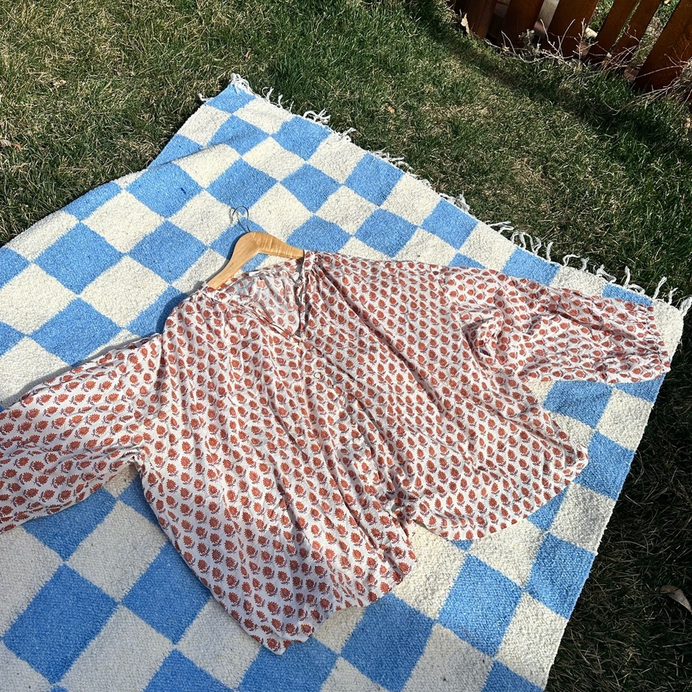 DOEN Floral Patterned Blouse